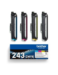 Brother TN243 Pack de 4 Cartuchos de Toner Originales -...