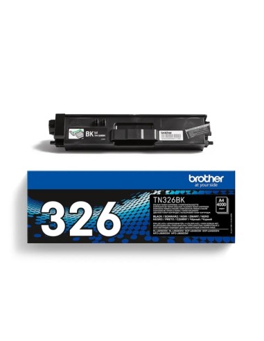 Brother TN326 Negro Cartucho de Toner Original - TN326BK