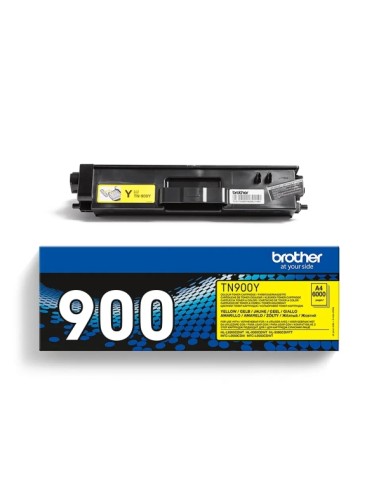 Brother TN900 Amarillo Cartucho de Toner Original - TN900Y