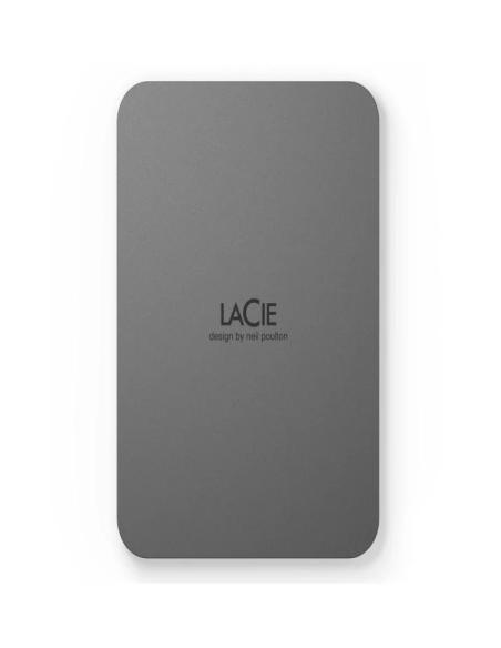 Lacie Mobile Drive Secure 5Tb 2.5" USB-C Gris Lacie Mobile Drive Secure 5Tb 2.5" USB-C Gris