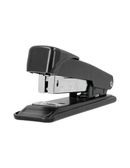 Grapadora greening metalica color negro capacidad 30 hojas usa grapas 24 6 y 26 6