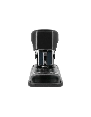 Grapadora greening metalica color negro capacidad 30 hojas usa grapas 24 6 y 26 6