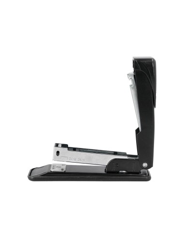 Grapadora greening metalica color negro capacidad 30 hojas usa grapas 24 6 y 26 6