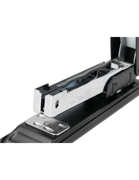 Grapadora greening metalica color negro capacidad 30 hojas usa grapas 24 6 y 26 6