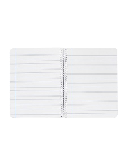 Cuaderno espiral liderpapel din a5 witty tapa dura 80h 90gr rayado montessori 5 mm colores surtidos