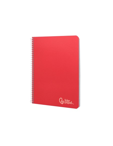 Cuaderno espiral liderpapel din a5 witty tapa dura 80h 90gr rayado montessori 35 mm colores surtidos