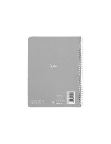 Cuaderno espiral liderpapel din a5 witty tapa dura 80h 90gr cuadro 3mm con margen colores surtidos