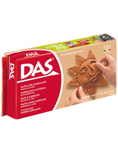 Pasta das terracota para modelar seca sin coccion 1000 gr