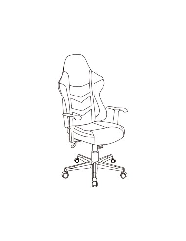 Silla q connect gaming orvieto simil piel base metalica alt max 1200 anc 650 prof 650 mm ruedas premium negro rojo