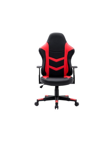 Silla q connect gaming orvieto simil piel base metalica alt max 1200 anc 650 prof 650 mm ruedas premium negro rojo