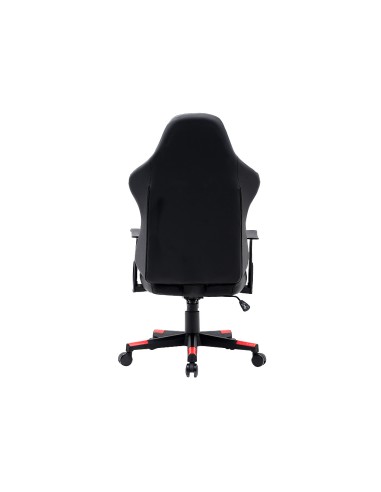 Silla q connect gaming orvieto simil piel base metalica alt max 1200 anc 650 prof 650 mm ruedas premium negro rojo