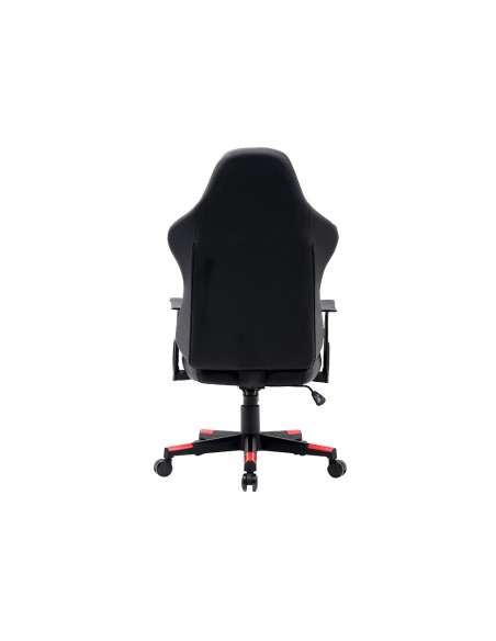 Silla q connect gaming orvieto simil piel base metalica alt max 1200 anc 650 prof 650 mm ruedas premium negro rojo Silla q connect gaming orvieto simil piel base metalica alt max 1200 anc 650 prof 650 mm ruedas premium negro rojo