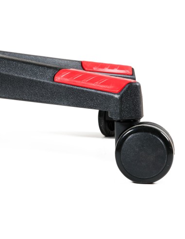 Silla q connect gaming orvieto simil piel base metalica alt max 1200 anc 650 prof 650 mm ruedas premium negro rojo