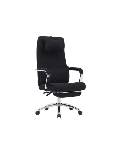 Silla q connect direccion ravenna malla base metalica alt max 1300 anc 670 prof 730 mm ruedas premium color negro