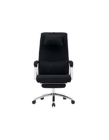Silla q connect direccion ravenna malla base metalica alt max 1300 anc 670 prof 730 mm ruedas premium color negro