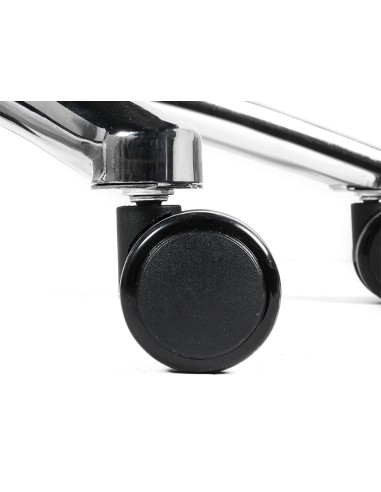 Silla q connect direccion ravenna malla base metalica alt max 1300 anc 670 prof 730 mm ruedas premium color negro