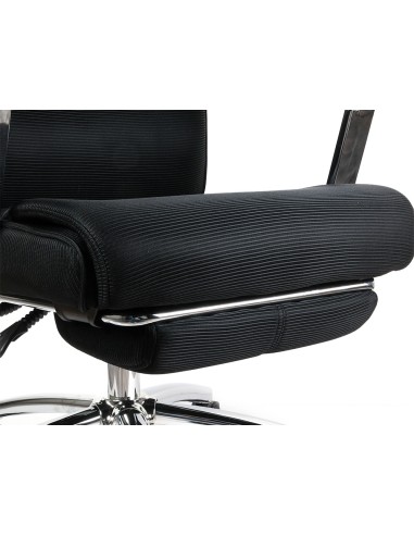 Silla q connect direccion ravenna malla base metalica alt max 1300 anc 670 prof 730 mm ruedas premium color negro