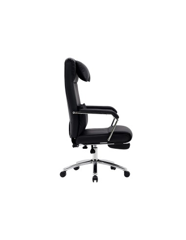 Silla q connect direccion ravenna simil piel base metalica alt max 1300 anc 670 prof 730 mm ruedas premium