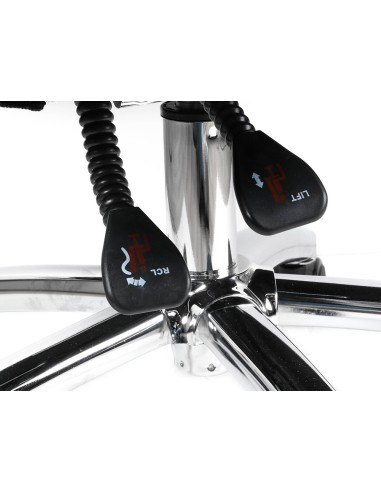 Silla q connect direccion ravenna simil piel base metalica alt max 1300 anc 670 prof 730 mm ruedas premium