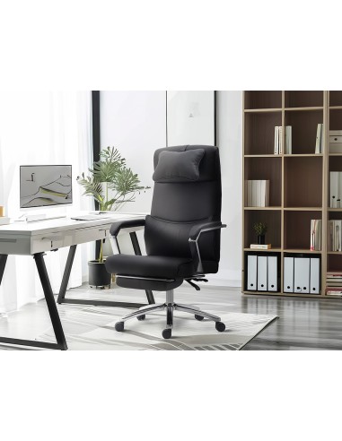 Silla q connect direccion ravenna simil piel base metalica alt max 1300 anc 670 prof 730 mm ruedas premium