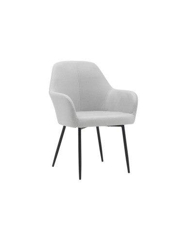 Silla q connect confidente siemione base metalica alt max 820 anc 570 prof 580 color gris claro