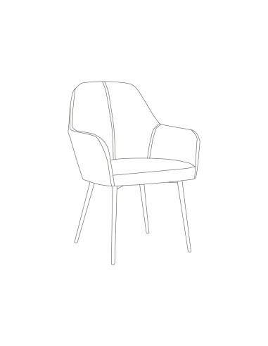 Silla q connect confidente siemione base metalica alt max 820 anc 570 prof 580 color gris claro