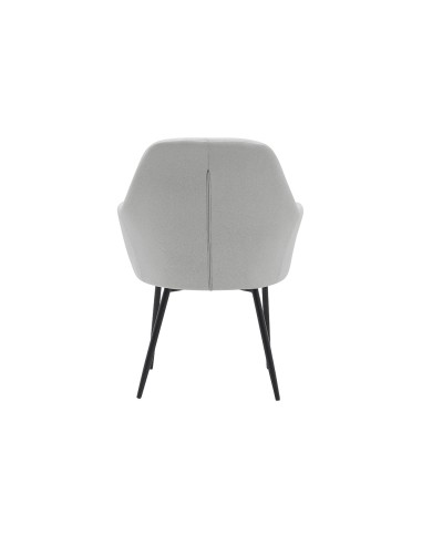 Silla q connect confidente siemione base metalica alt max 820 anc 570 prof 580 color gris claro