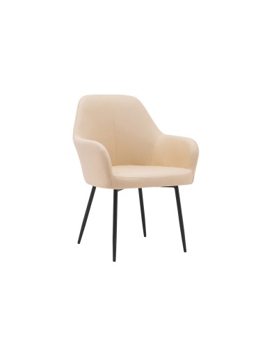 Silla q connect confidente siemione base metalica alt max 820 anc 570 prof 580 color marron arena