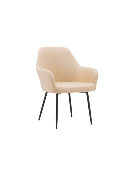 Silla q connect confidente siemione base metalica alt max 820 anc 570 prof 580 color marron arena Silla q connect confidente siemione base metalica alt max 820 anc 570 prof 580 color marron arena