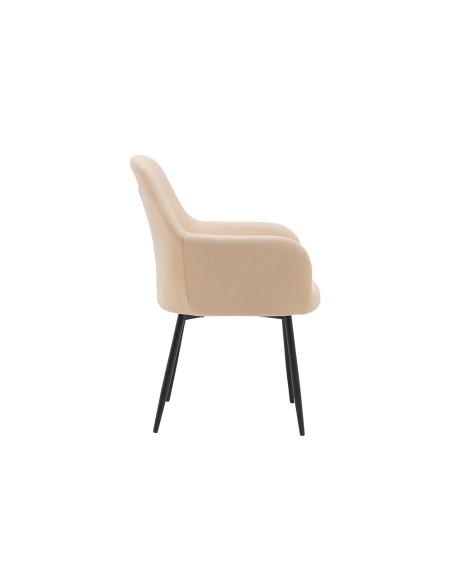 Silla q connect confidente siemione base metalica alt max 820 anc 570 prof 580 color marron arena Silla q connect confidente siemione base metalica alt max 820 anc 570 prof 580 color marron arena