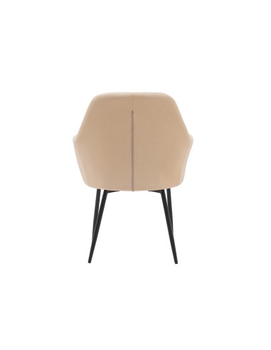 Silla q connect confidente siemione base metalica alt max 820 anc 570 prof 580 color marron arena