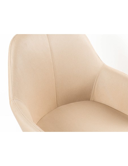 Silla q connect confidente siemione base metalica alt max 820 anc 570 prof 580 color marron arena Silla q connect confidente siemione base metalica alt max 820 anc 570 prof 580 color marron arena