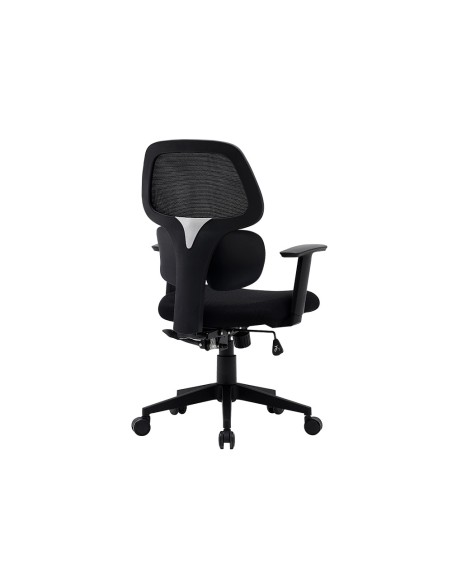 Silla q connect oficina ancona malla base metalica alt max 1110 anc 660 prof 590 ruedas premium color negro Silla q connect oficina ancona malla base metalica alt max 1110 anc 660 prof 590 ruedas premium color negro
