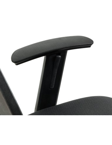 Silla q connect oficina ancona malla base metalica alt max 1110 anc 660 prof 590 ruedas premium color negro