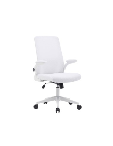 Silla q connect oficina alba malla base metalica alt max 1110 anc 610 prof 580 ruedas premium color blanco