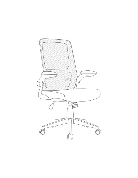 Silla q connect oficina alba malla base metalica alt max 1110 anc 610 prof 580 ruedas premium color blanco Silla q connect oficina alba malla base metalica alt max 1110 anc 610 prof 580 ruedas premium color blanco