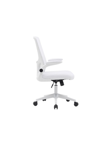 Silla q connect oficina alba malla base metalica alt max 1110 anc 610 prof 580 ruedas premium color blanco