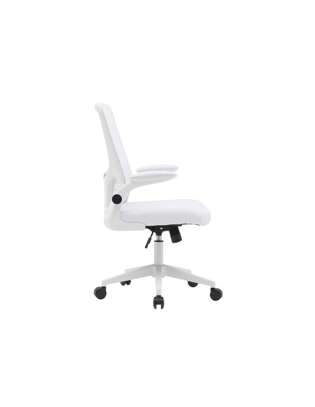 Silla q connect oficina alba malla base metalica alt max 1110 anc 610 prof 580 ruedas premium color blanco Silla q connect oficina alba malla base metalica alt max 1110 anc 610 prof 580 ruedas premium color blanco
