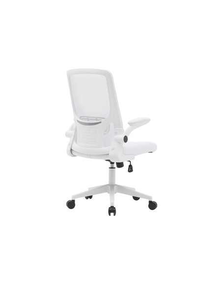 Silla q connect oficina alba malla base metalica alt max 1110 anc 610 prof 580 ruedas premium color blanco Silla q connect oficina alba malla base metalica alt max 1110 anc 610 prof 580 ruedas premium color blanco