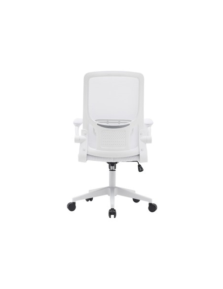 Silla q connect oficina alba malla base metalica alt max 1110 anc 610 prof 580 ruedas premium color blanco Silla q connect oficina alba malla base metalica alt max 1110 anc 610 prof 580 ruedas premium color blanco