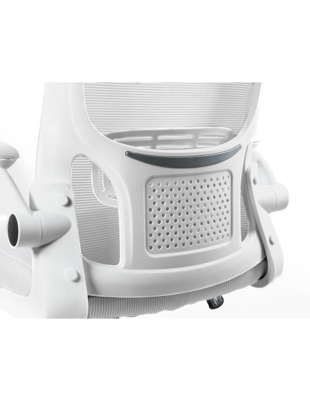 Silla q connect oficina alba malla base metalica alt max 1110 anc 610 prof 580 ruedas premium color blanco Silla q connect oficina alba malla base metalica alt max 1110 anc 610 prof 580 ruedas premium color blanco