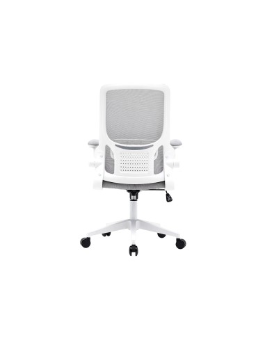 Silla q connect oficina alba malla base metalica alt max 1110 anc 610 prof 580 ruedas premium color gris