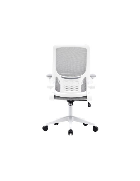 Silla q connect oficina alba malla base metalica alt max 1110 anc 610 prof 580 ruedas premium color gris Silla q connect oficina alba malla base metalica alt max 1110 anc 610 prof 580 ruedas premium color gris