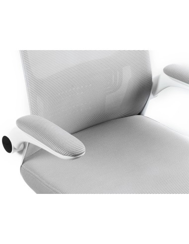 Silla q connect oficina alba malla base metalica alt max 1110 anc 610 prof 580 ruedas premium color gris
