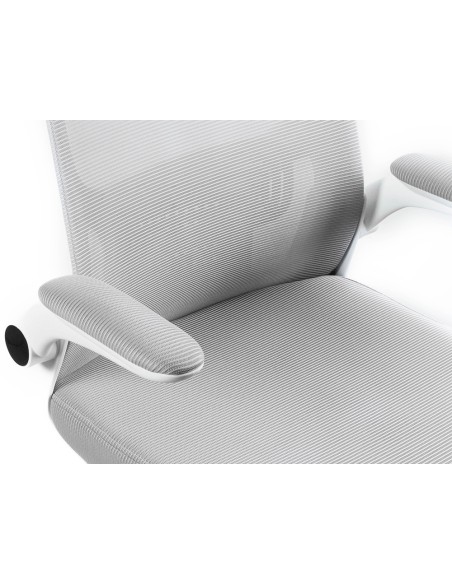 Silla q connect oficina alba malla base metalica alt max 1110 anc 610 prof 580 ruedas premium color gris Silla q connect oficina alba malla base metalica alt max 1110 anc 610 prof 580 ruedas premium color gris