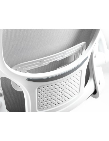 Silla q connect oficina alba malla base metalica alt max 1110 anc 610 prof 580 ruedas premium color gris