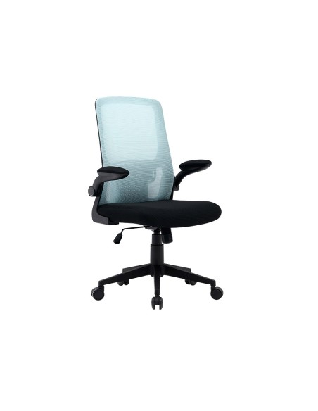 Silla q connect oficina alba malla base metalica alt max 1110 anc 610 prof 580 ruedas premium color negro azul Silla q connect oficina alba malla base metalica alt max 1110 anc 610 prof 580 ruedas premium color negro azul