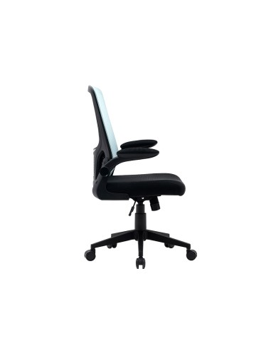 Silla q connect oficina alba malla base metalica alt max 1110 anc 610 prof 580 ruedas premium color negro azul