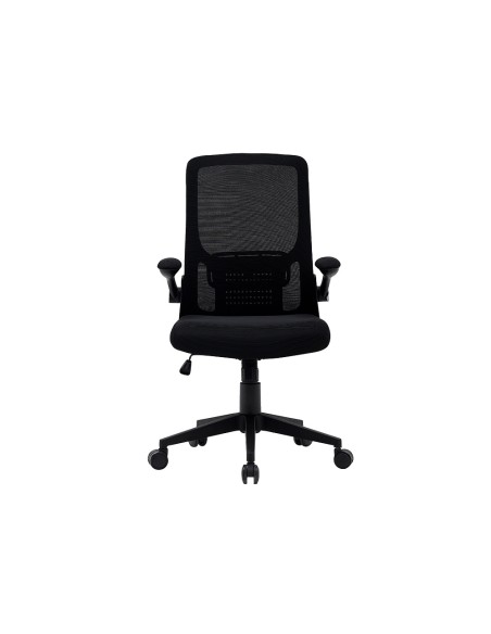 Silla q connect oficina alba malla base metalica alt max 1110 anc 610 prof 580 ruedas premium color negro Silla q connect oficina alba malla base metalica alt max 1110 anc 610 prof 580 ruedas premium color negro