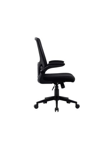 Silla q connect oficina alba malla base metalica alt max 1110 anc 610 prof 580 ruedas premium color negro